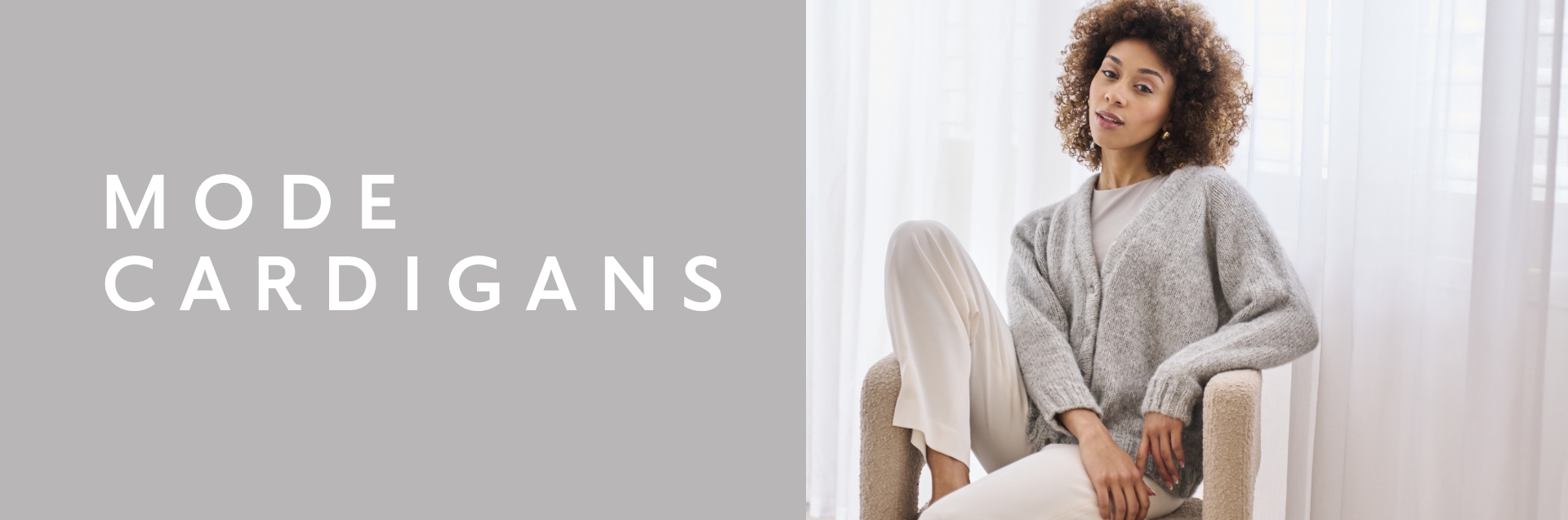 MODE Patterns Cardigans Hero Banner